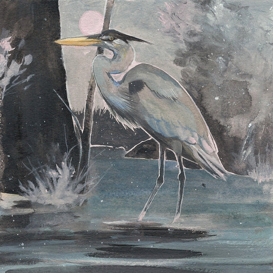 Great Blue Heron print